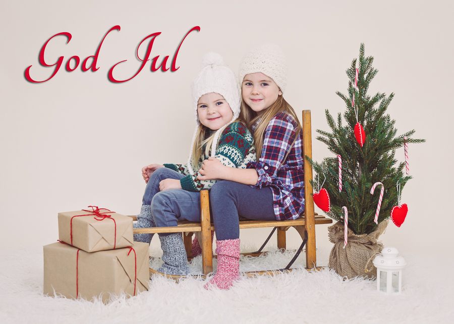 julkort julkortsfotografering jul 2016 barnfotograf fotograf sundsvall matfors lisa hulling