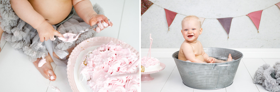 agnes smash the cake barnfotograf fotograf barnfotografering fotograf sundsvall matfors lisa hulling